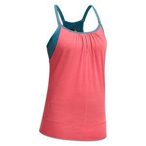 Icebreaker spirit merino wool tank built-in bra